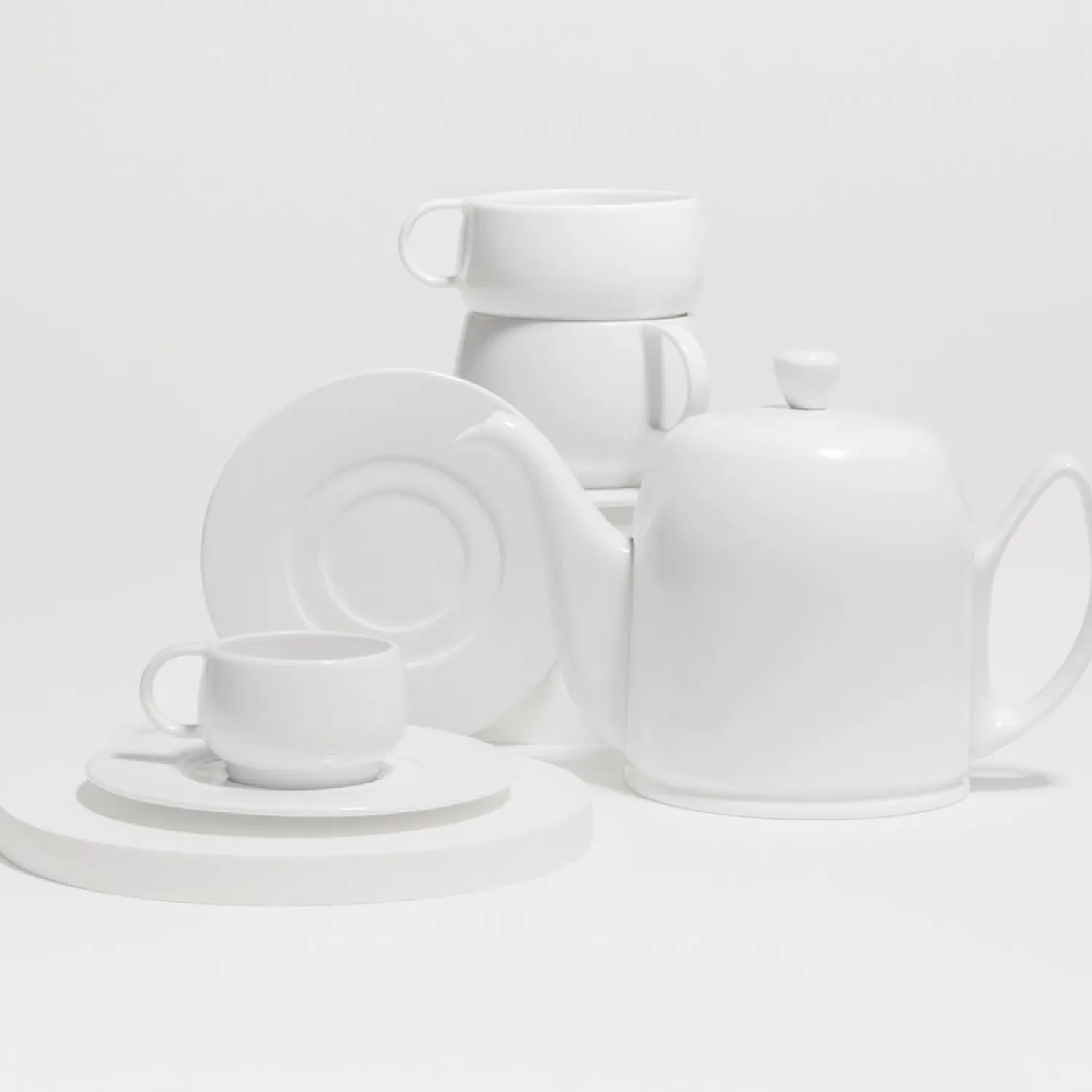 Degrenne Caféterie Empileo Blanc New