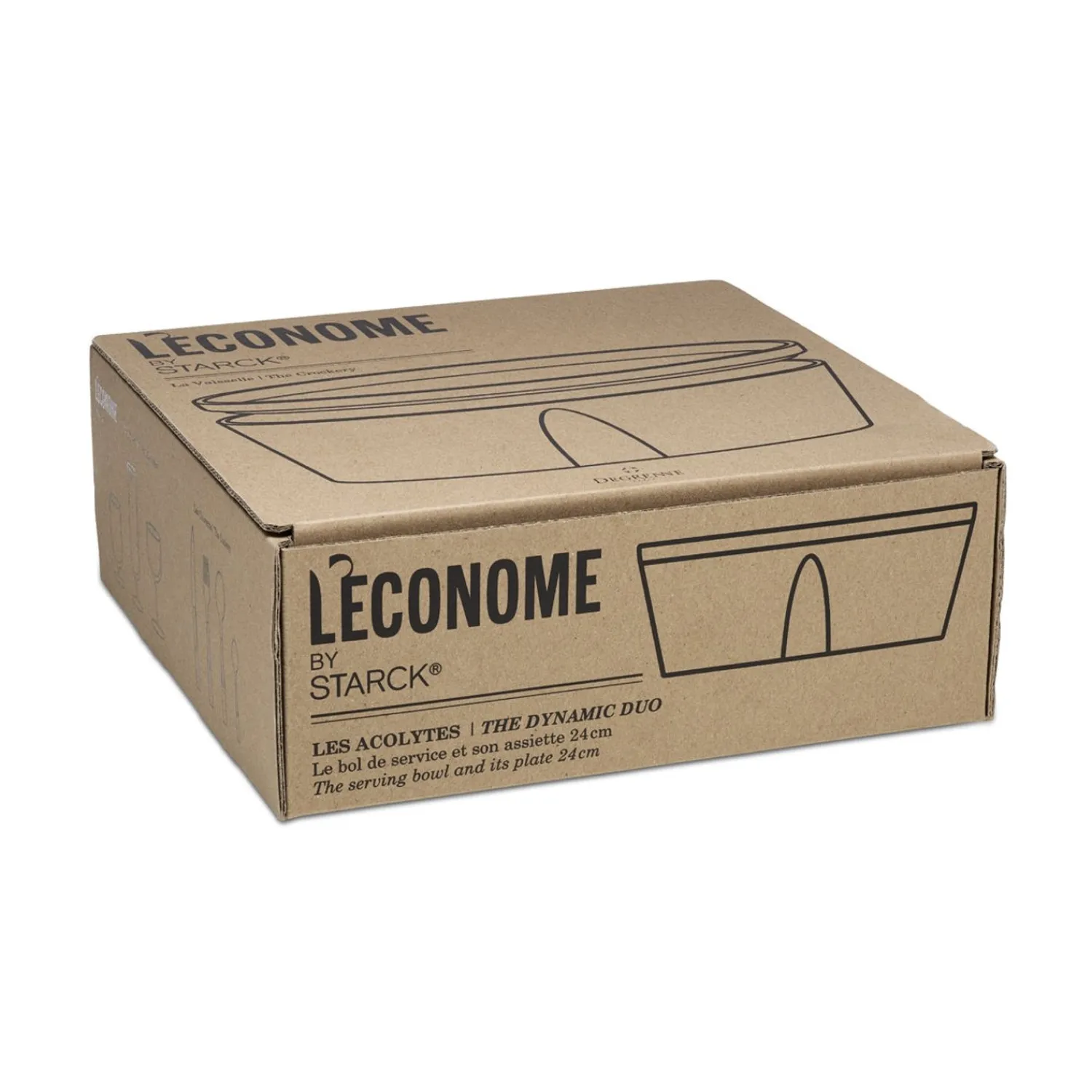 Degrenne La Vaisselle De L'Econome Blanche Hot